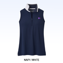 PETER MILLAR CHRISSIE SLEEVELESS ZIP POLO