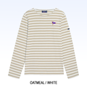 SAINT JAMES MINQUIERS MODERN UNISEX BRETON SHIRT