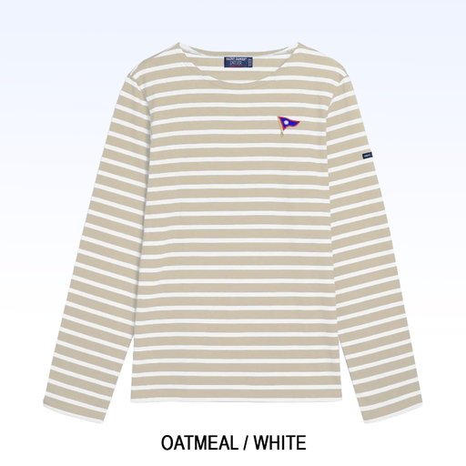 SAINT JAMES MINQUIERS MODERN UNISEX BRETON SHIRT