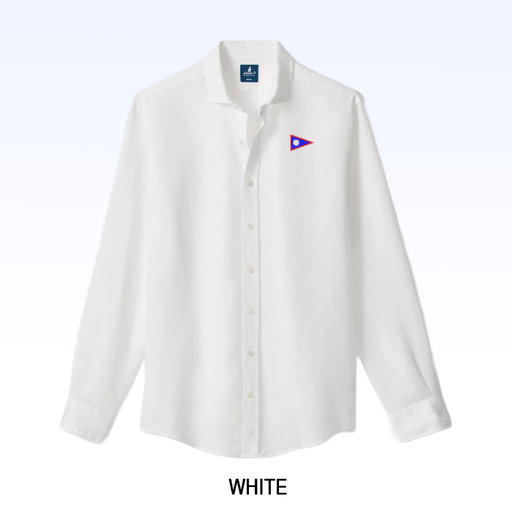 JOHNNIE-O LINEN BLEND BUTTON DOWN SHIRT - MCCARTHY SOLID