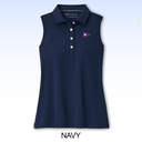PETER MILLAR LADIES SPORT MESH SLEEVELESS BUTTON POLO
