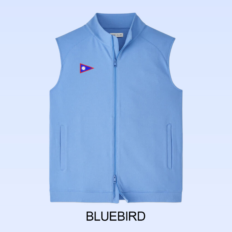 PETER MILLAR CRADLE PIQUÉ PERFORMANCE FULL-ZIP VEST