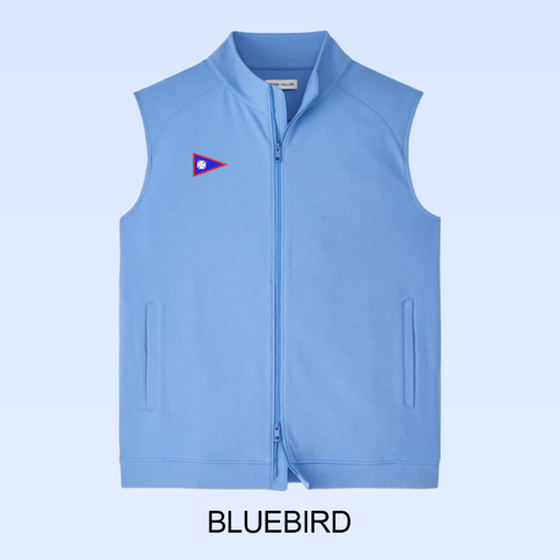 PETER MILLAR CRADLE PIQUÉ PERFORMANCE FULL-ZIP VEST